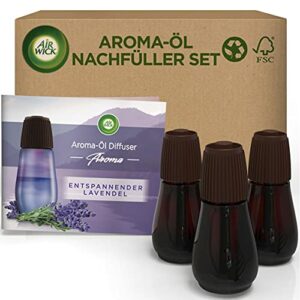 Air Wick Aroma-Öl Flakon – Duftöl Nachfüller für den Air Wick Diffuser – Duft: Verwöhnende Vanille – 1 x 20 ml ätherisches Öl, Bewertung: 4,6 von 5 Sternen 9