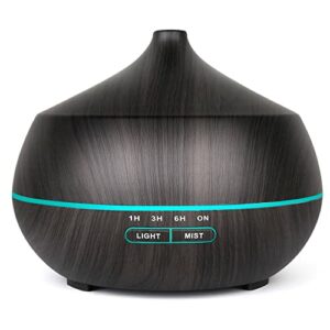 Aroma Ultraschall Ätherische Öle Diffuser: 400ml Duft Diffusor Aromatherapie Vernebler Duftlampe 1