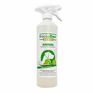 BactoDes Animal Ready - Geruchsentferner Fleckenentferner Spray 9