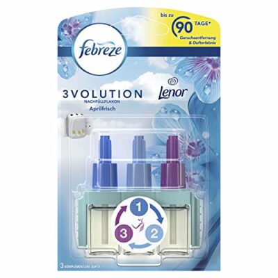 Febreze 3Volution Duftstecker Lenor Aprilfrisch, Nachfüller, Raumduft und Lufterfrischer, Bewertung: 4,6 von 5 Sternen 1