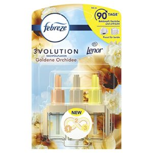 Febreze 3Volution Duftstecker Goldene Orchidee, Nachfüller, Raumduft und Lufterfrischer, Bewertung: 4,6 von 5 Sternen 6