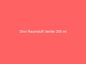 Olori Raumduft Vanille 200 ml 7