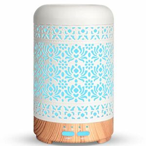 SALKING Aroma Diffuser, Metall Diffusor für Ätherische Öle, BPA-Free Aromatherapie Diffusor 10