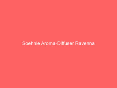 Soehnle Aroma-Diffuser Ravenna 1