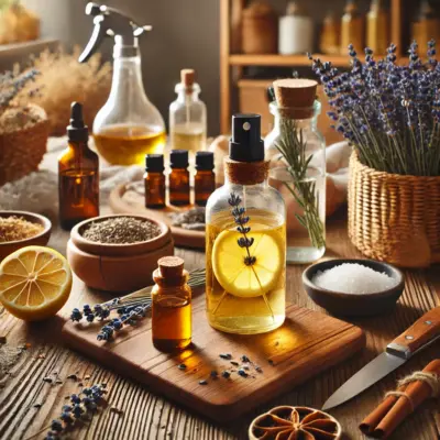 gemütliche Atmosphäre für DIY-Raumdüfte